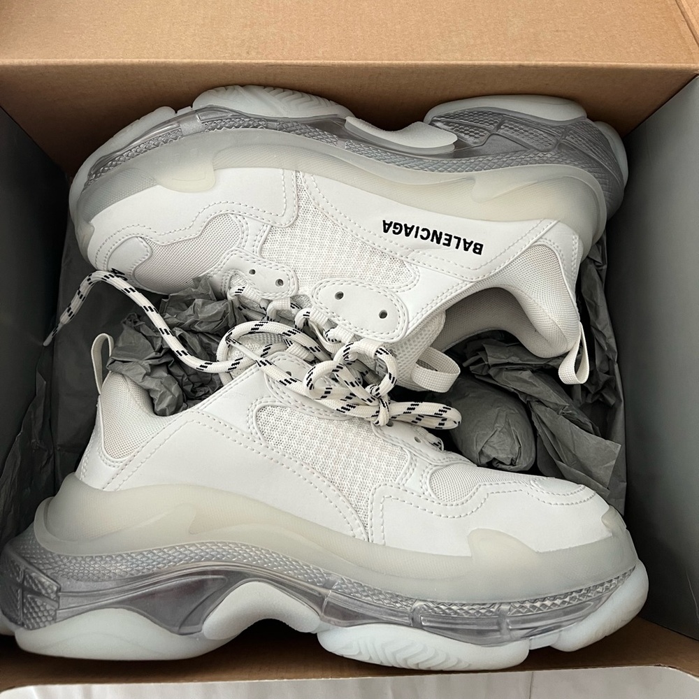 White Balenciagas